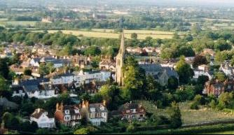 Hurstpierpoint looking to the north east